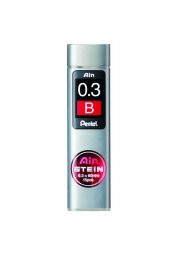 Ain Stein Min (Mekanik Kurşun Kalem Ucu) 0.3 mm B 15`li Tüp - 1