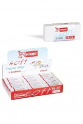 Soft 2b-24 Beyaz Silgi (1 Adet) - 1
