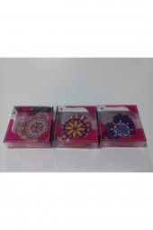 Silgi Seti 3 Lü Mandala Desenli - 1