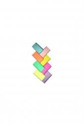 Curved Rainbow Pastel Silgi 8li Sınav Silgisi Renkli - 2
