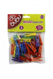 Bu-bu Renkli Mandal 3cm 40lı Hs0005 - 1