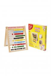 Play-doh Ahşap Abaküs Yazı Tahtalı 24x20 - 1