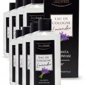 Deep Fresh Eau De Cologne 80 Derece Lavanta Kolonyası 8 x 400 ml - 1