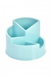 Klm 210 Masaüstü Organizer Kalemlik Pastel Mavi - 1
