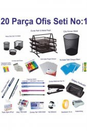 Ofis Seti Masa Üstü Set 20 Parça No-1 - 1