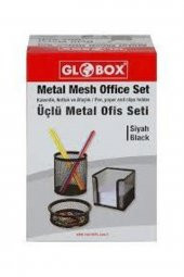 Ofis 3lü Metal Masa Seti fx - 2