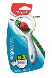 Ergologic Büyüteç x3 50 mm Gri 3154140391003 - 1