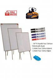Ayaklı Yazı Tahtası 50 70 Teleskopik Ayaklı Beyaz - 2