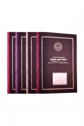 384 Ders Defteri Yoklamalı Plastik Kapak 8 Derslik 25x35 Cm - 1