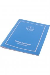 G386 Kurs Defteri Yoklamalı Plastik Kapak 22x32 Cm - 1