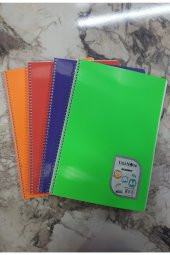 Colormaxi 120 Yaprak Kareli A4 Defter (4 Lü Set) - 1