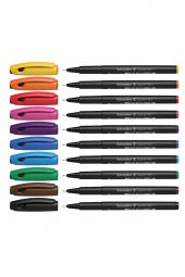 Schneıder Toplıner 967 Fiber Uçlu Kalem 0,4 mm 10lu Scr100 - 2