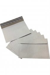 114x162 Mm Silikonlu 90 Gr Kraf Mektup Zarfı 100 Adet - 1