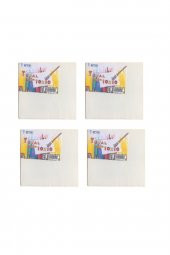4 Adet Tuval 10x10 - 1