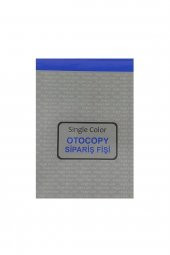 Single Color Sipariş Fişi Otokopili 2 Nüsha 50 Yp - 1