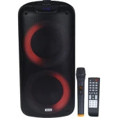 König KNG-1100 Partybox Mikrofonlu Taşınabilir Şarjlı Akülü Hoparlör Çanta Amfi - 1