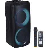 König KNG-1100 Partybox Mikrofonlu Taşınabilir Şarjlı Akülü Hoparlör Çanta Amfi - 4