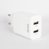 Tecno Oppo A16 Çift UsbA & Type-C ve Micro Çıkışlı Kablolu Hızlı Şarj Aleti thumbnail 1