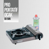 Ck-505 Orcamp Tekli Portatif Kamp Ocak Gaz Stop Emniyetli - 1