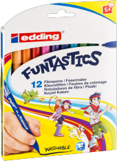 Edding 15 Keçe Uçlu Kalem İnce 12li̇ Kutu - 1