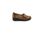 Yüce 2022 İçi Hakiki Deri Ortopedik Jel Taban Gülük Kadın Anne Ayakkabı - 5