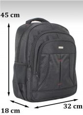 Laptop Sırt Çantası 17.3 İnç Sünger Destekli Darbe Emici 8683255012037 - 2