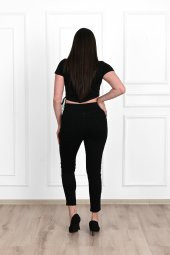 Kadın Yüksek Bel Büyük Beden Jean Pantolon 6189-23 - 3