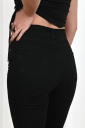 Kadın Yüksek Bel Büyük Beden Jean Pantolon 6189-23 - 8