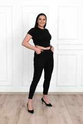 Kadın Yüksek Bel Büyük Beden Jean Pantolon 6189-23 - 2