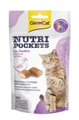 GimCat Nutripockets Ördekli Kedi Ödülü 60Gr - 1