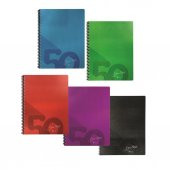 Keskin Color Since 1966 19x25cm Plastik Kapak 80 Yaprak Çizgili Defter - 1