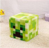 Minecraft Creeper Küp Yastık Minder Peluş Oyuncak 10CM - 2
