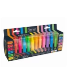 Serve Berry Masaüstü 12 Renk Fosforlu Kalem Set - 1