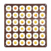 Kahve Ahşap MDF Eşleştirme Hafıza Oyunu 34x34 - 4