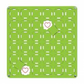 Yeşil Ahşap MDF Eşleştirme Hafıza Oyunu 34x34 - 3