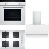 Siemens Beyaz Dijital Ankastre Set EO7C2PO12O HB234FEW0T LC65KAJ20T - 1