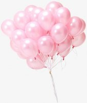 Pembe Metalik Sedefli Balon 12" İnç 5 li Balon - 2