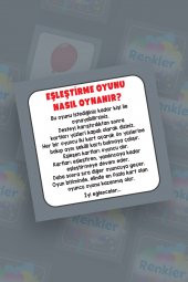 Renkler Eşleştirme Hafıza Kart Oyunu - 4