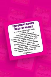 Hayvanlar Eşleştirme Hafıza Kart Oyunu - 4