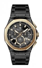 PIERRE RENOIR PR9853MSİYAHALTIN ERKEK KOL SAATİ - 1
