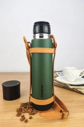 Digithome Soldier Paslanmaz Çelik Termos 0,50 Lt Yeşil - CKR2062 - 4