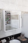 FORAHOME Aynalı Banyo Dolabı Ecza Dolabı - 1