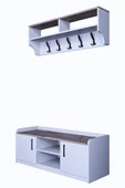 FORAHOME Orca Vestiyer Portmanto Ayakkabılık - 5
