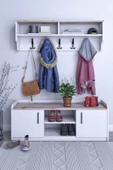 FORAHOME Orca Vestiyer Portmanto Ayakkabılık - 1