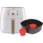 Philips HD9870/20 Airfryer Smart Sensing Star White Aksesuar Hediyeli - 3