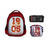 Galatasaray Okul Çantası-21546 & Kalemlik-3820 & beslenme-21548 3lü Set - 1