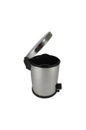 Digithome Paslanmaz Çelik Mutfak Çöp Kovası 3 Lt Gri - EF401 thumbnail 2