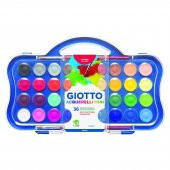 Giotto Sulu Boya 23mm 36 Renk Plastik Kutu Set - 1