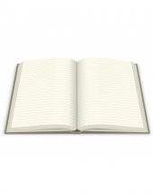 Deffter I write Because İt Gives Me Perspective 96 Yaprak Çizgili Sert Kapak Defter - 3