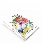 Deffter Unicorn Flower 96 Yaprak Çizgili Sert Kapak Defter - 1